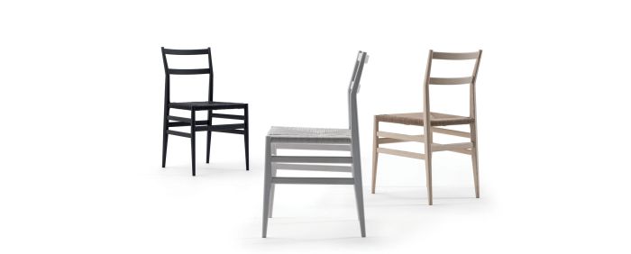 Leggera chair with rope seat - Cassina | Gio Ponti Store Leggera chair with rope seat - Cassina | Gio Ponti Store
