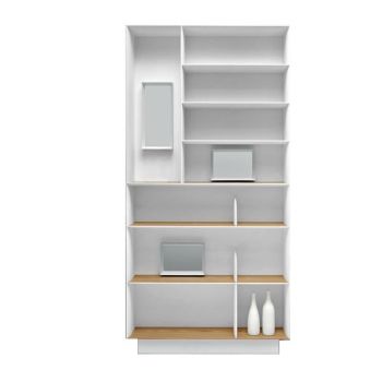 Wall-mounted bookcase D.357.1 - Molteni
