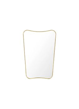 Golden Rectangular Small wall mirror - F.A. 33
