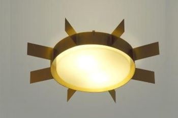 Sole Quadro di Luce - Lampada da soffitto